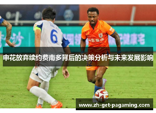 申花放弃续约费南多背后的决策分析与未来发展影响